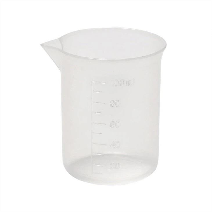 14062 Medidor de 100 ml para líquidos, ideal para dosagem precisa de produtos de limpeza.